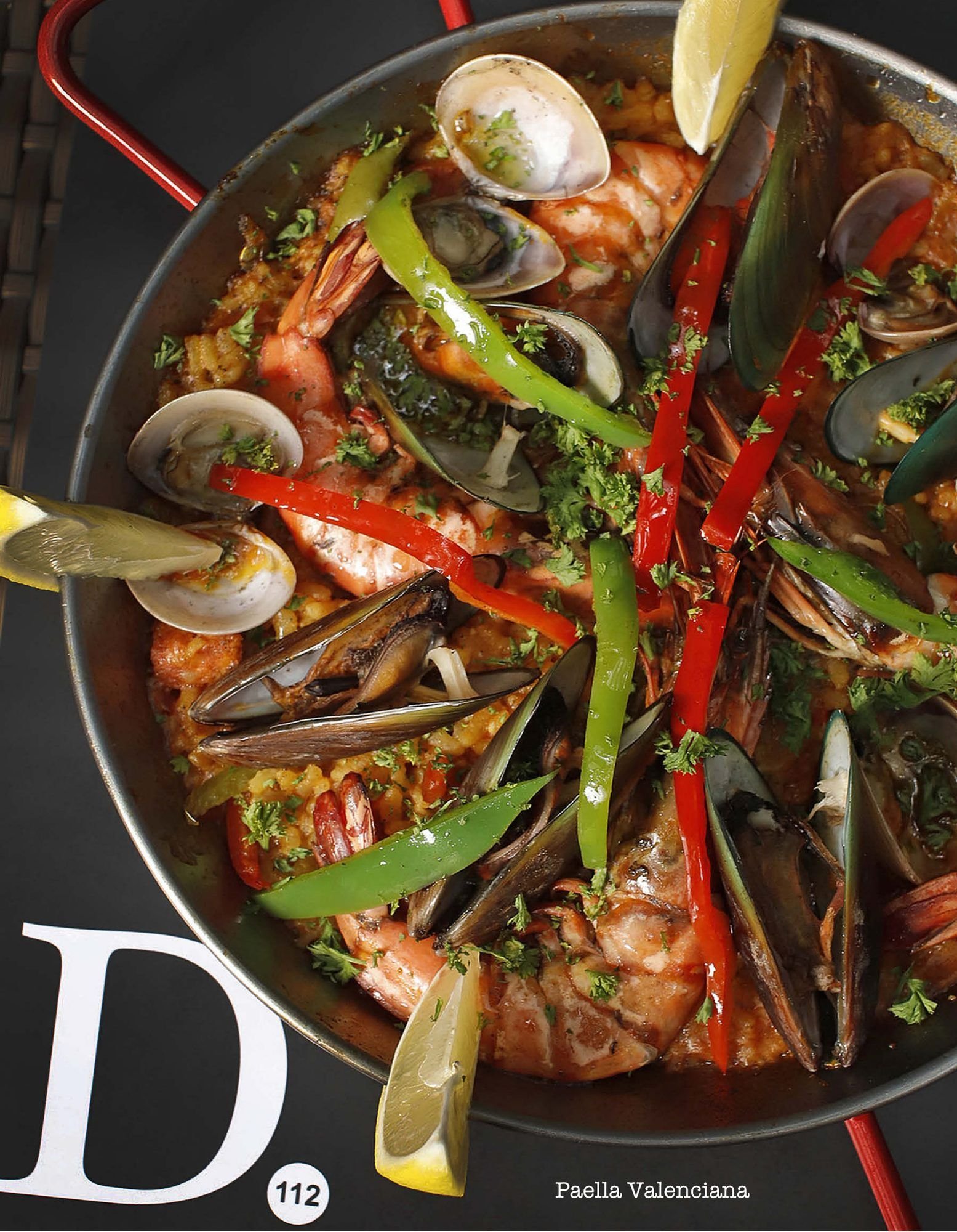 Paella Valenciana at Delgado 112